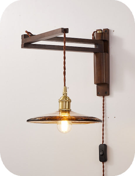 Adjustable Wall-Mounted Pendant Light