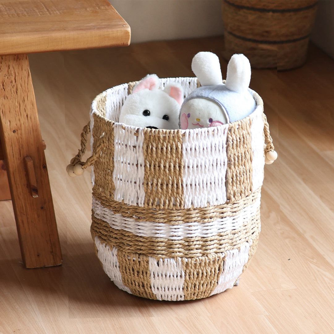 Handcrafted storage basket