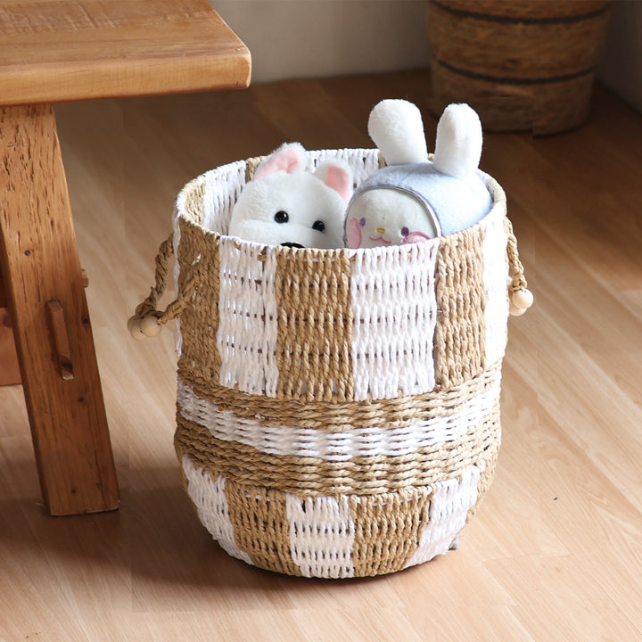 Handcrafted storage basket