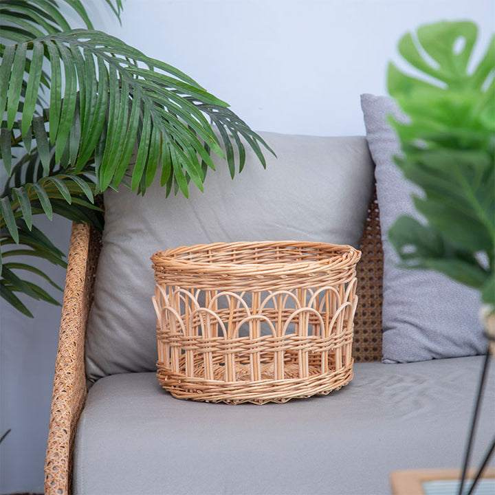 High-Quality Handcrafted Rattan Basket