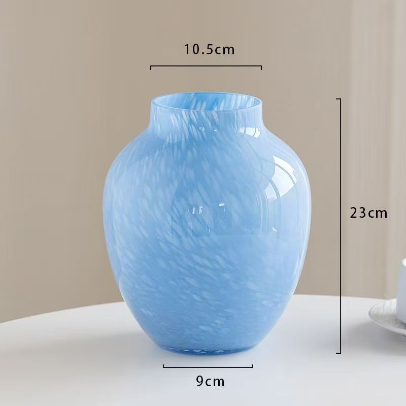 Artistic Handcrafted Glass Vase