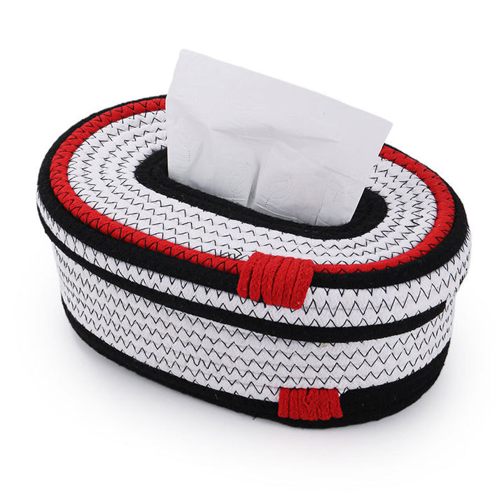 Elegant storage basket made of woven natural material