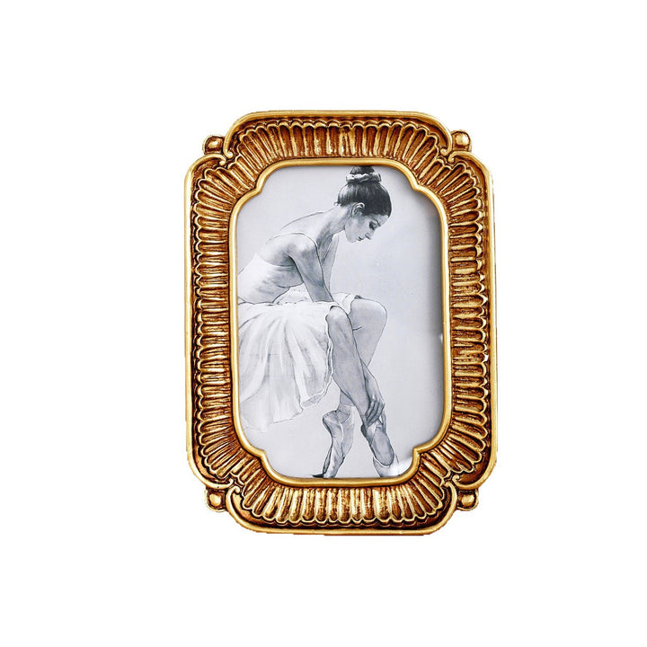 Ornate Gold Vintage Picture Frame