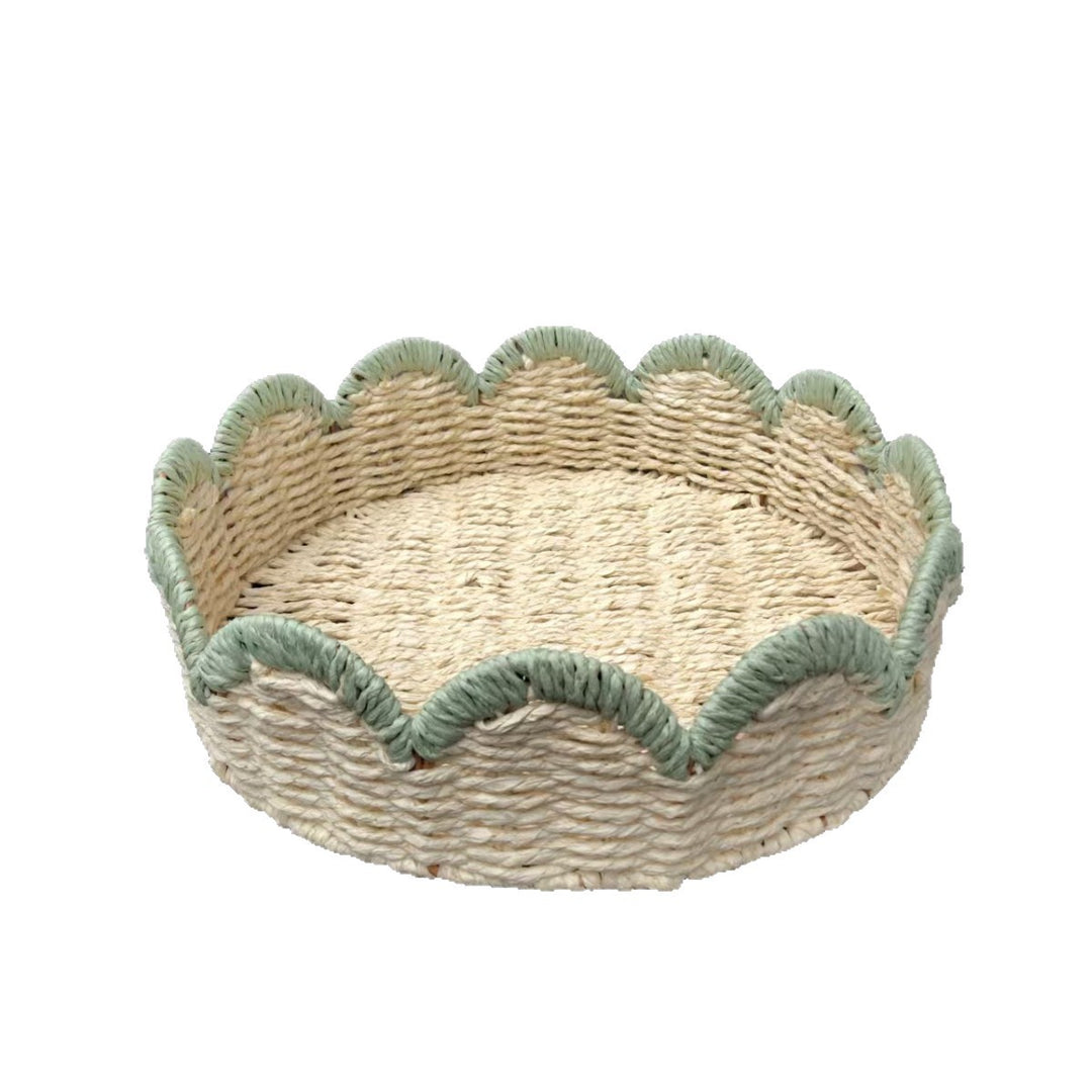 Decorative storage basket