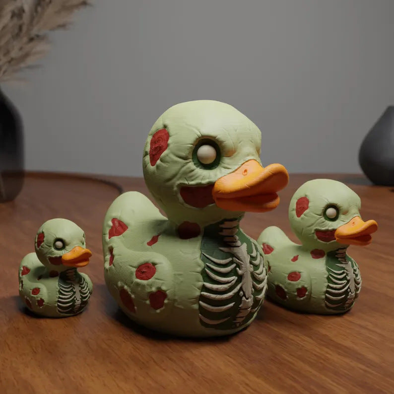 Surreal Halloween Decor Duck