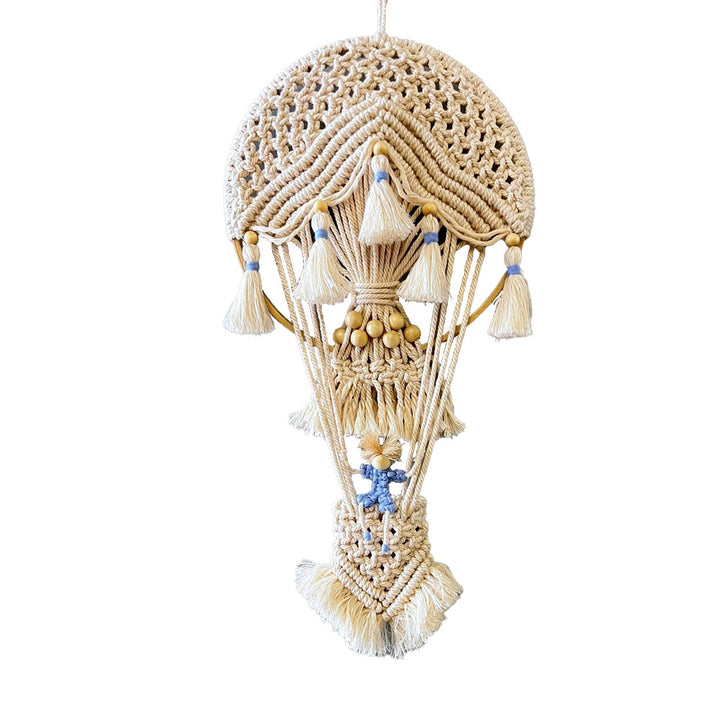 Macrame Decoration in Hot Air Balloon Design