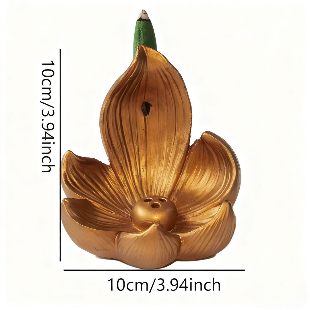 Decorative Lotus Flower Incense Holder
