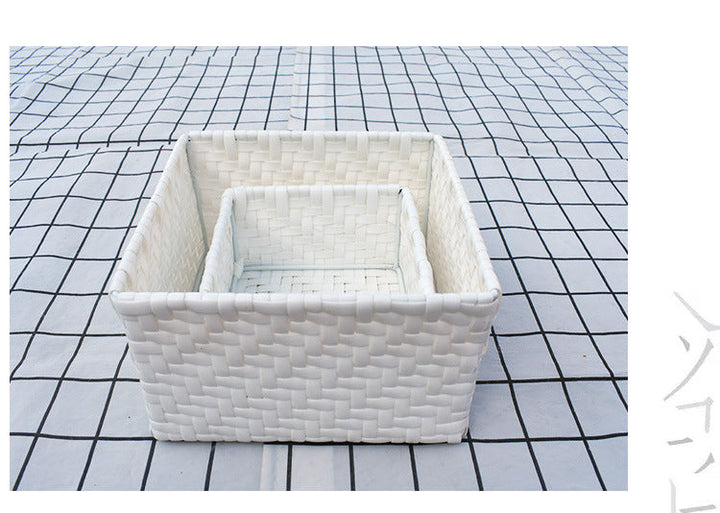 Nested Woven Storage Baskets Set