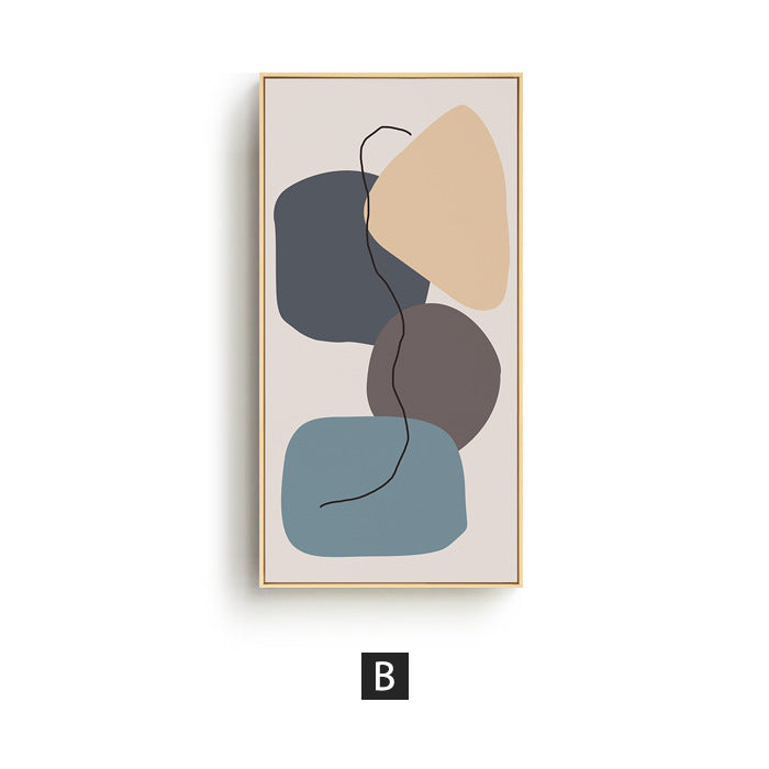 Framed Abstract Nature-Inspired Wall Art
