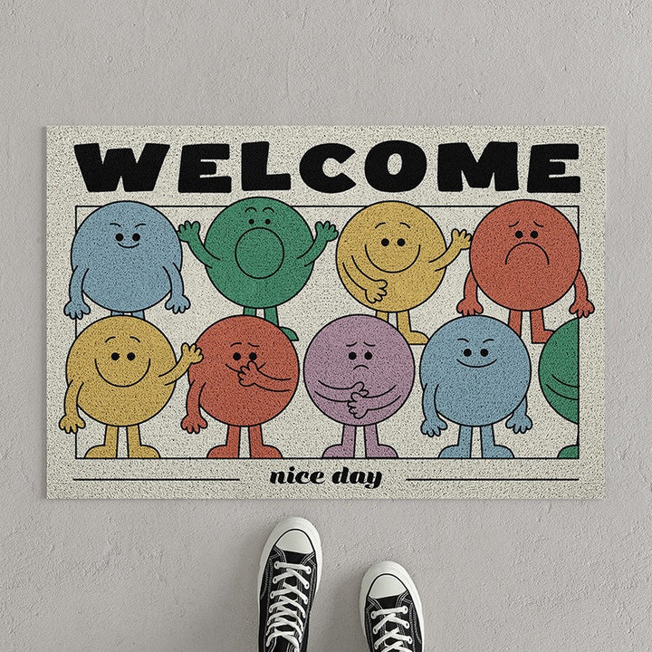 Artistic Welcome Floor Mat Avarnia
