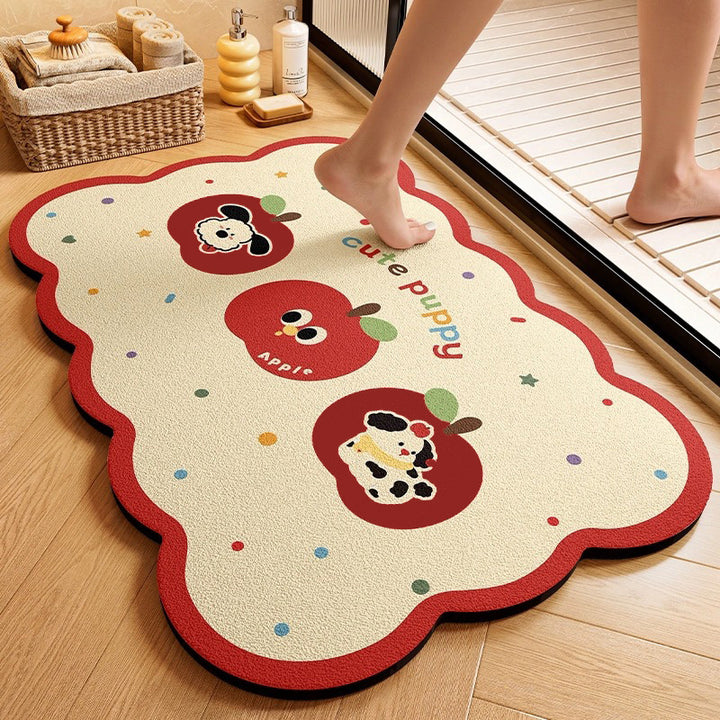 Cute Animal-Themed Memory Foam Bath Mat Avarnia