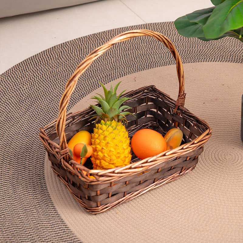 Handcrafted Decorative Woven Storage Basket