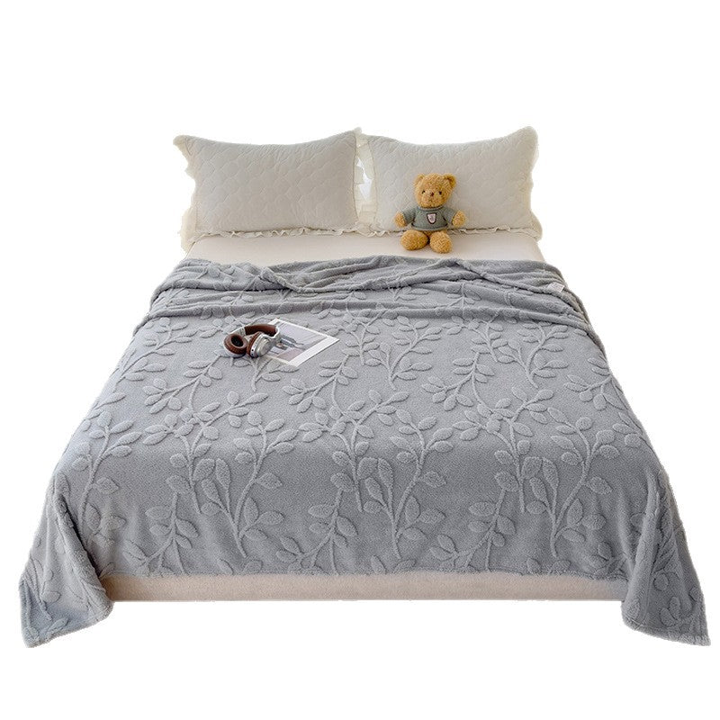 Decorative Floral Throw Blanket