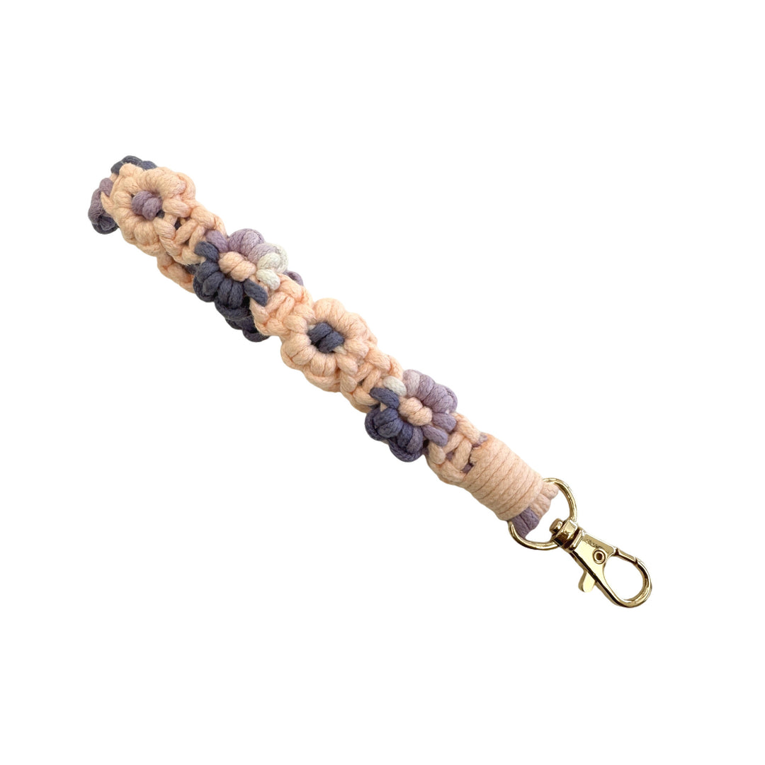 Decorative Macrame Keychain Holder