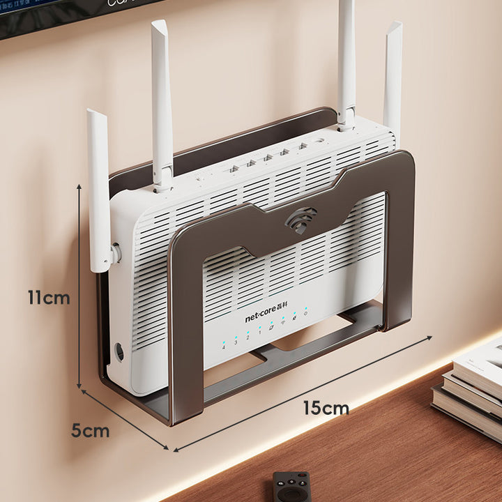 Wall-Mounted Router & Modem Organizer Bracket