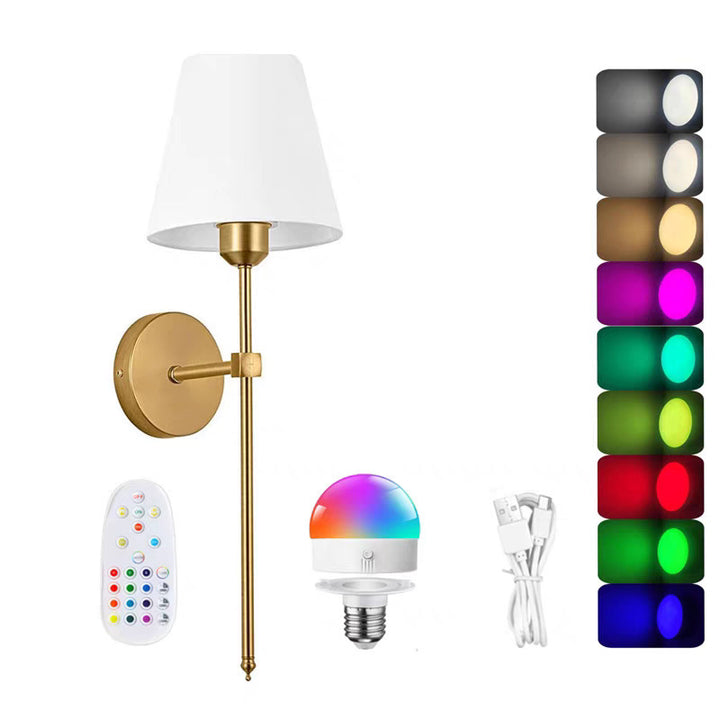 Wall-mounted elegant wall light