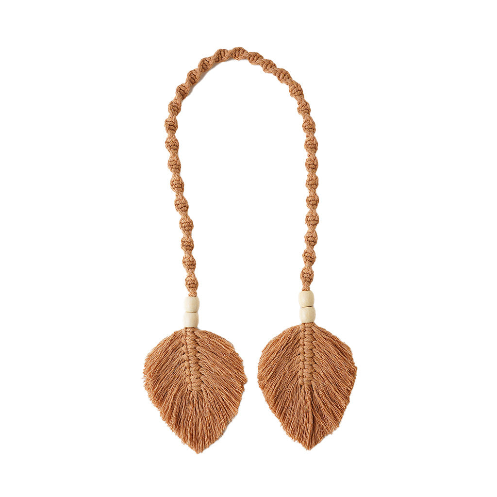 Decorative Macrame Leaf Wall Hanger