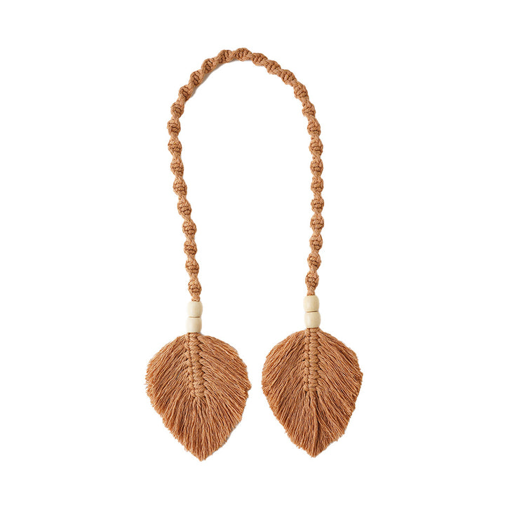 Decorative Macrame Leaf Wall Hanger