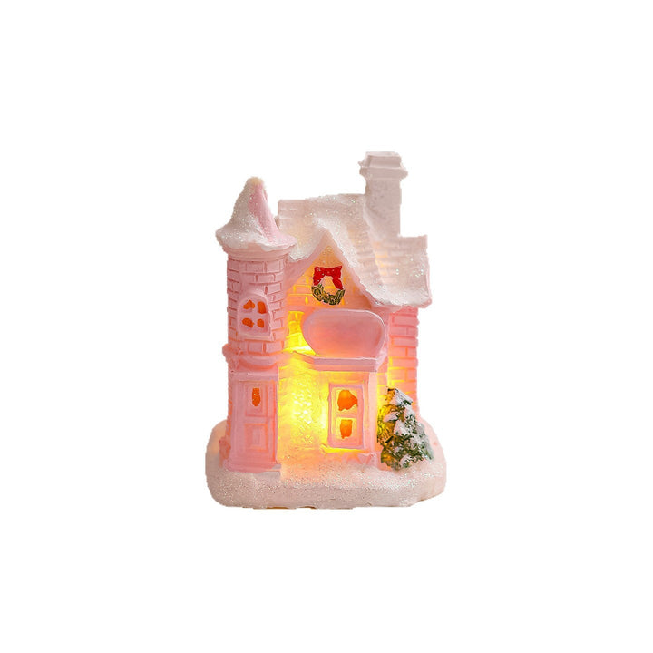 Illuminated Christmas village House Decor