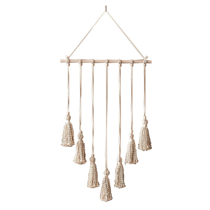Elegant Macrame Wall Tapestry with Artistic Design