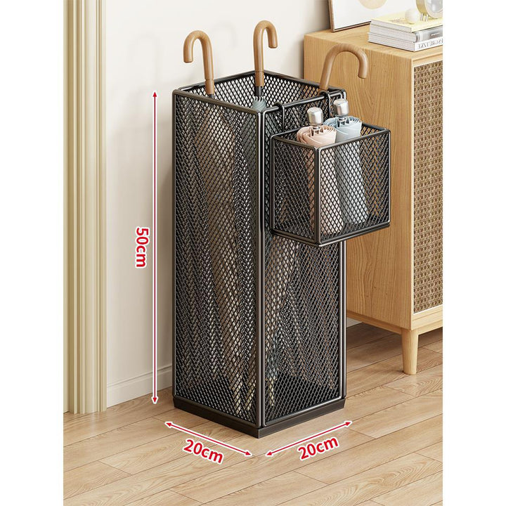 Compact Mesh Entryway Umbrella Holder
