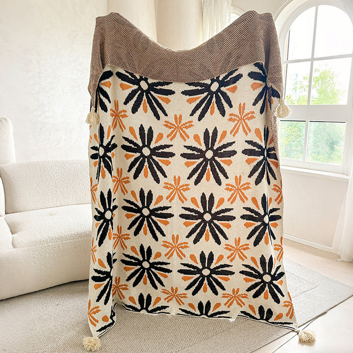 Cozy Decorative Knit Blanket