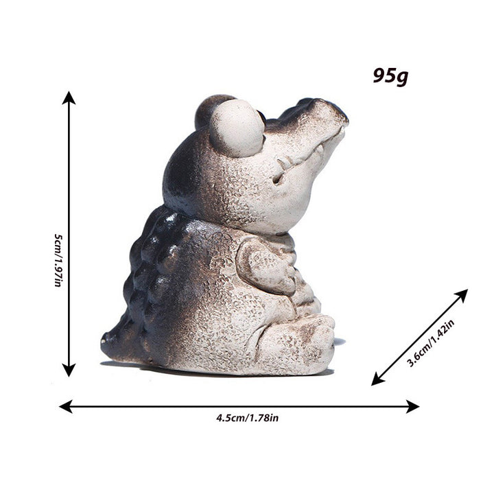 Decorative Crocodile Figurine