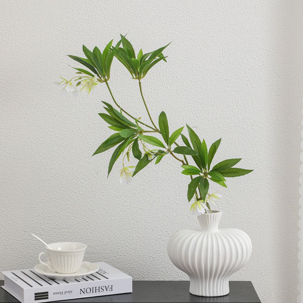Elegant Artificial Plant with Flowers