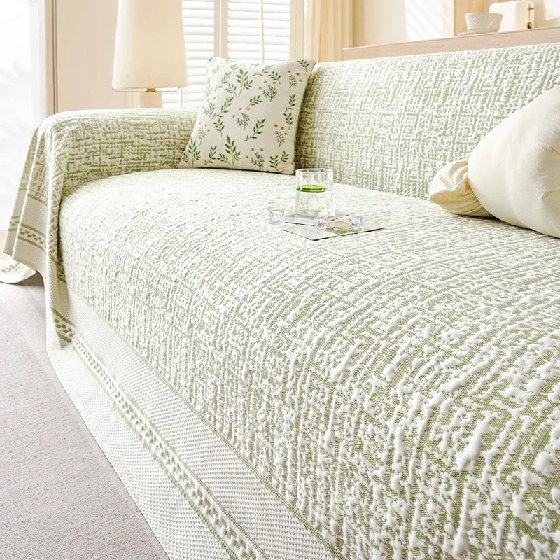 Textured Herringbone Throw Blanket