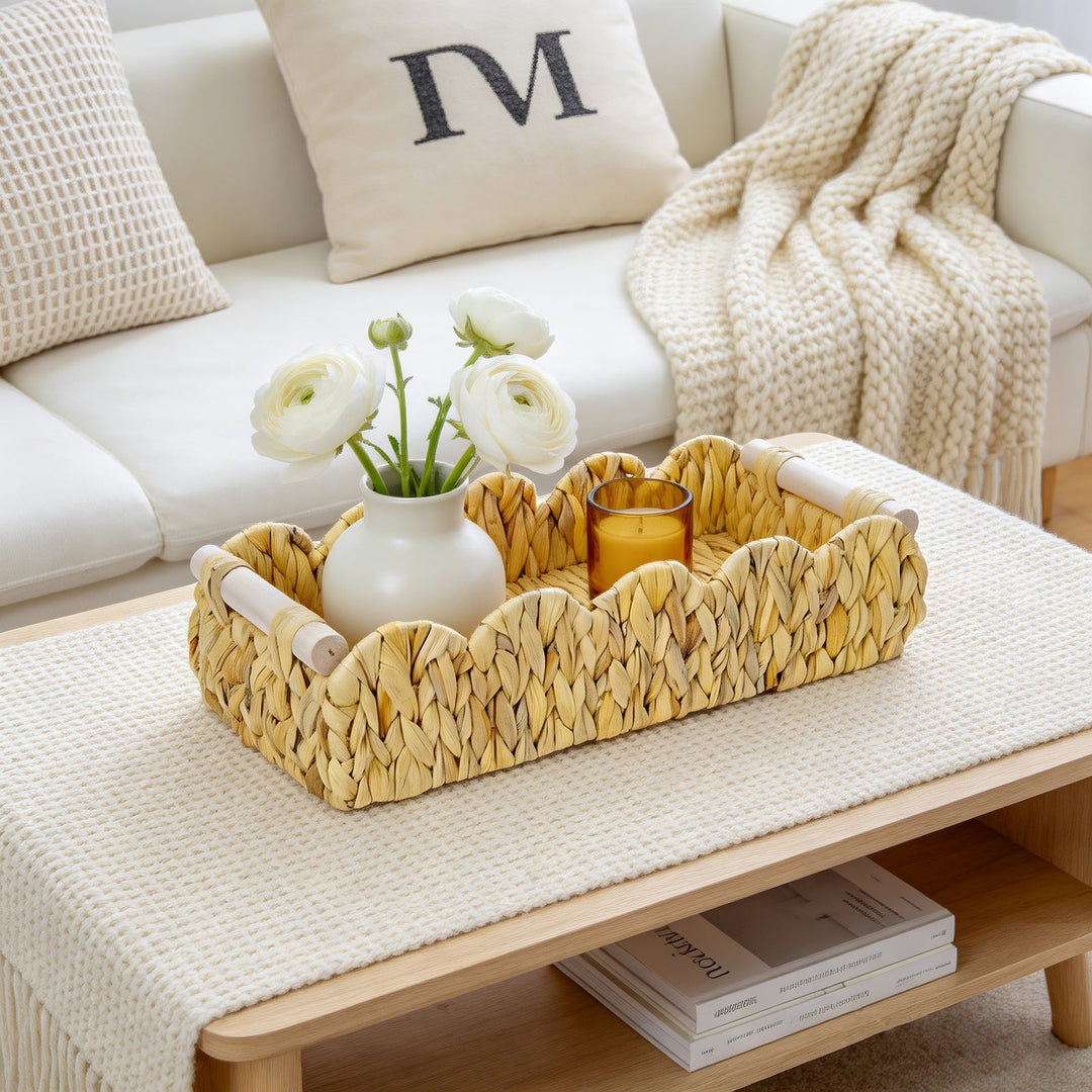 Decorative Woven Storage Tray