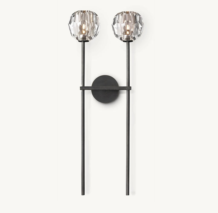 Elegant Crystal Wall Light