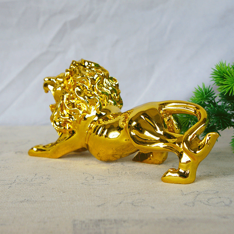 Majestic Lion Figurine