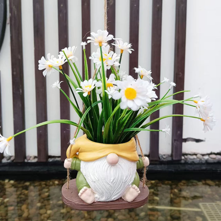 Playful Gnome Planter