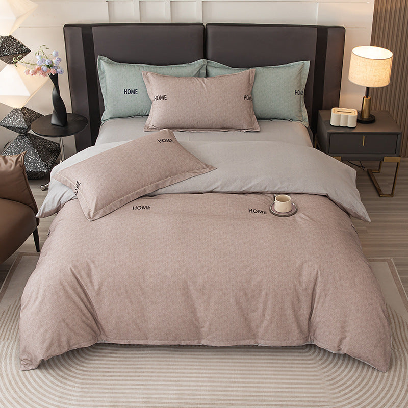 Nature-Inspired Botanical Print Duvet Cover Set