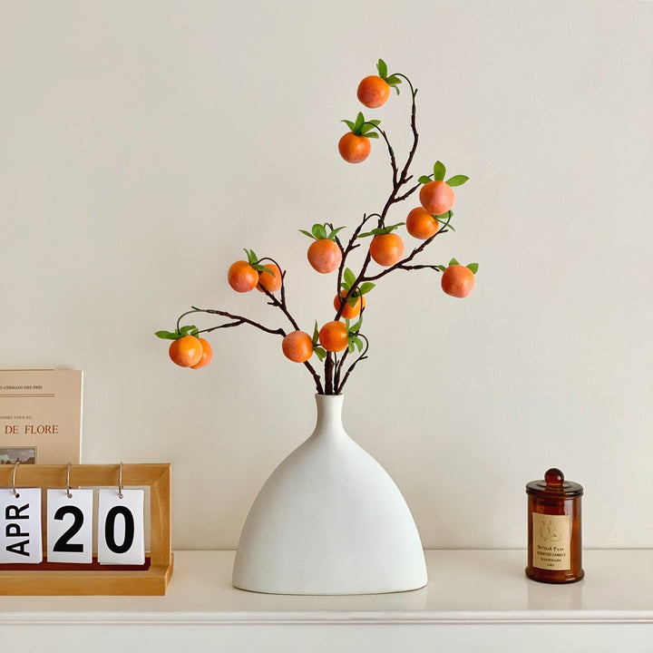 Decorative Artificial Citrus Blossom Arrangement