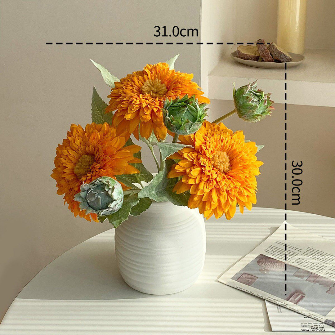 Realistic Artificial Flower Bouquet