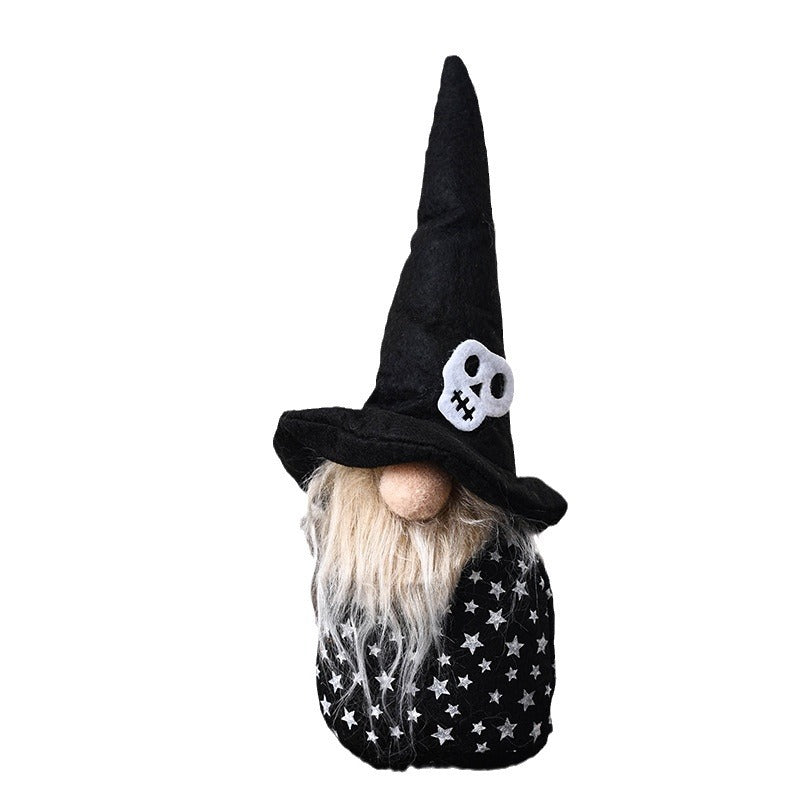Decorative Halloween Gnome Figure