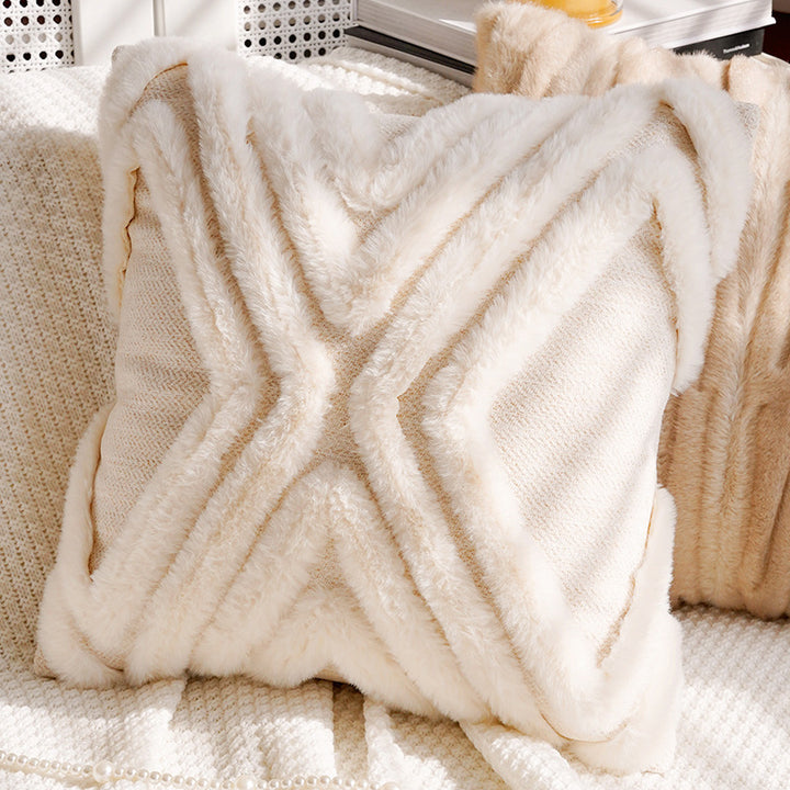 Artistic Textured Decorative Pillow