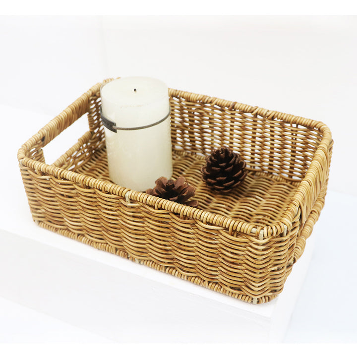 Handwoven storage basket