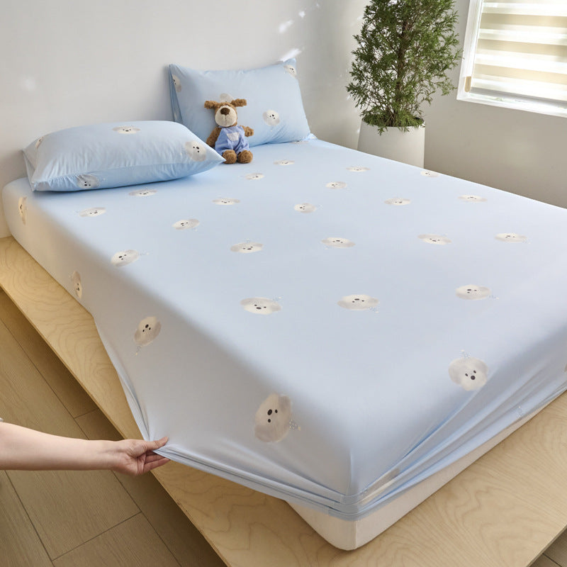 Soft Cotton Playful Patterned Mattress Protector