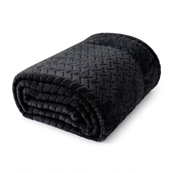 Warm Premium Textured Plush Blanket