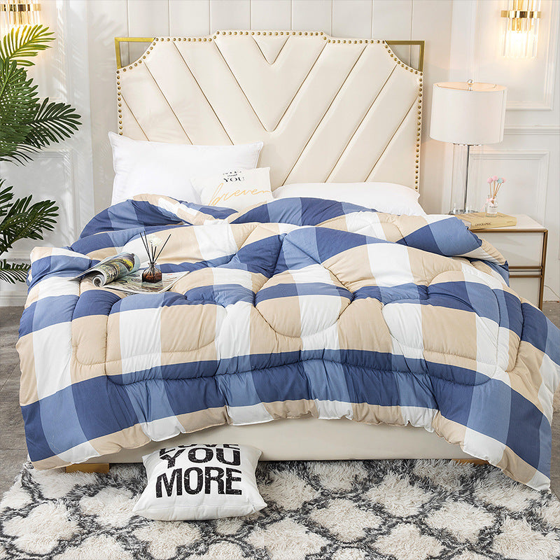 Heart-Shaped Pattern Quilted Comforter
