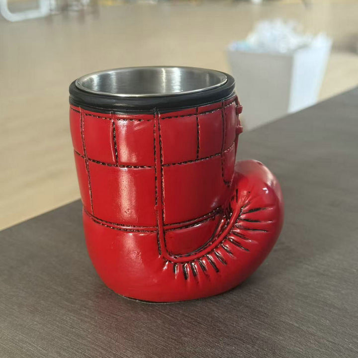 Funny boxing glove coffee mug