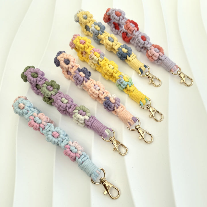 Decorative Macrame Keychain Holder