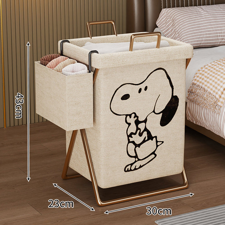 Collapsible Linen Laundry Hamper