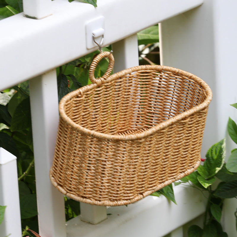 Decorative Handwoven Storage Basket