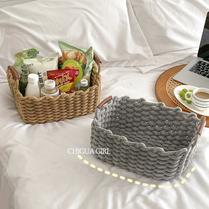 Handwoven Decorative Storage Basket