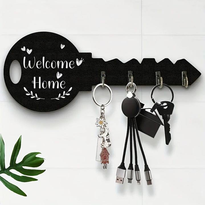 Key holder in key shape