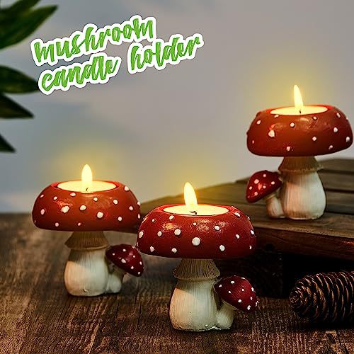 Decorative Mushroom Shaped Planter