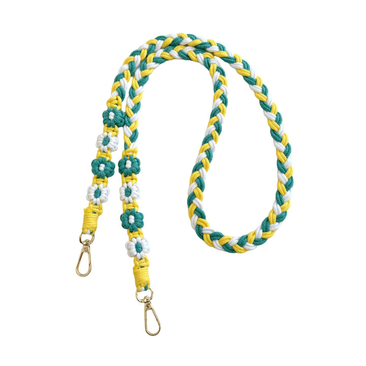 Handmade Macrame Floral Dog Leash